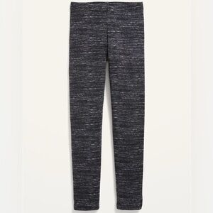 NWOT Old Navy Girls Built Tough Space Dye Full Length Leggings